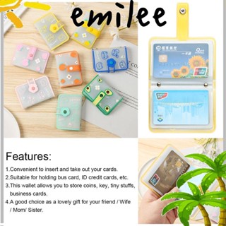 Emilee อัลบั้มรูปภาพ ขนาดเล็ก ใส่นามบัตรได้หลายช่อง จุของได้เยอะ ลายผลไม้น่ารัก สําหรับนักเรียนหญิง