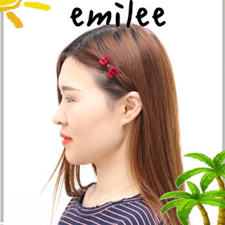 Emilee กิ๊บติดผม ผ้ากํามะหยี่ ขนาดเล็ก น่ารัก สําหรับผู้หญิง