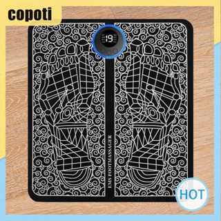 Copoti EMS เครื่องนวดเท้าไฟฟ้า 8 โหมด 19 ระดับ สําหรับผู้ชายและผู้หญิง