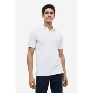 H&amp;M เสื้อเชิ้ตคอตตอนโปโล Man Regular Fit Cotton polo shirt 0816759_1