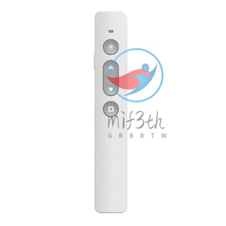 2.4ghz พรีเซนเตอร์ไร้สาย รีโมท ตัวชี้แสงสีแดง นําเสนอแบบชาร์จไฟได้ Clicker ไร้สาย นําเสนอ USB PPT พลิกปากกา สีขาว