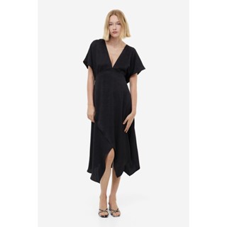 H&amp;M  Woman Crinkled satin dress 1182657_1