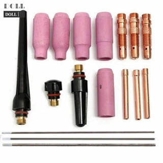 ⭐24H SHIPING ⭐Collet 17 Pcs/Set Accessories For Air-cooled Torches For WP 17 18 26 TIG