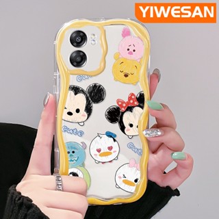 เคสโทรศัพท์มือถือ แบบใส กันกระแทก ลายการ์ตูนมิกกี้ มินนี่เมาส์น่ารัก สีสันสดใส สําหรับ OPPO A57 2022 A77 2022 A57s A77E A77S