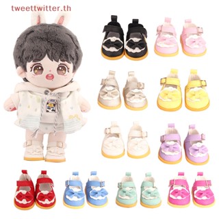 Tweet รองเท้าบูท หนัง PU 5 ซม. สําหรับตุ๊กตา 14 นิ้ว American&amp; EXO Doll 1/6