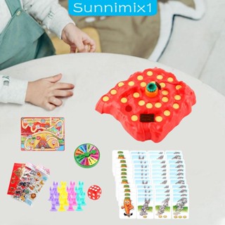 [Sunnimix1] เกมกระดานแข่งขันกระต่าย ของเล่นเสริมการศึกษา สําหรับเด็ก