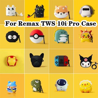 【คุณภาพสูง】เคสหูฟัง แบบนิ่ม ลายการ์ตูน สําหรับ Remax TWS 10i Pro Remax TWS 10i Pro NO.2