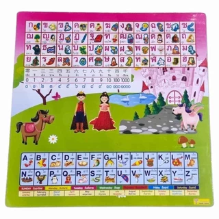 โต๊ะพับ ก.ไก่&Abc โต๊ะญี่ปุ่น ขนาด 60x60cm เลือกลายได้