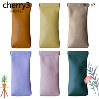 Cherry3 กระเป๋าเก็บแว่นตา เครื่องสําอาง แบบพกพา อุปกรณ์เสริม