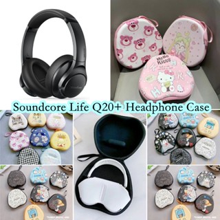 【ของแท้】เคสหูฟัง ลายการ์ตูน สําหรับ SoundCore Life Q20+ Anker SoundCore Live Q20+