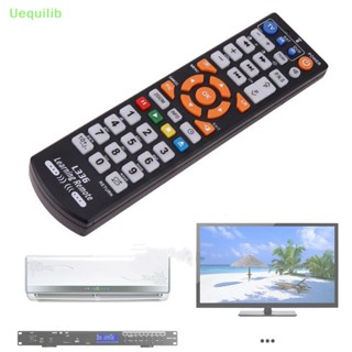 Uequilib ใหม่ รีโมตคอนโทรลอัจฉริยะ พร้อมฟังก์ชั่นเรียนรู้ สําหรับ TV CBL DVD SAT