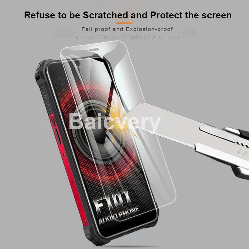 Fossibot F101 PRO F101 Pro F 101Pro คลุมทั้งหมดปกป้องหน้าจอกระจกนิรภัยฟิล์มป้องกัน