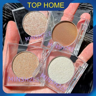 Mingxi Zhini Cowboy Eyeshadow Palette Pearlescent Polarized Flash Powder Highlighter Monochrome Eyeshadow Palette Highlight Top1Store