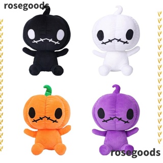 Rosegoods1 ตุ๊กตาฟักทอง ฟักทอง สีส้ม ของขวัญวันเกิด ตกแต่งปาร์ตี้ฮาโลวีน สําหรับเด็ก