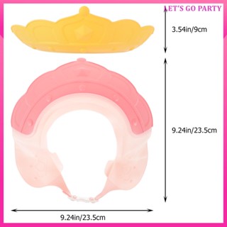 Uiran.th หมวกซิลิโคน ป้องกันแชมพู กันน้ํา สําหรับเด็กทารกแรกเกิด 2 ชิ้น