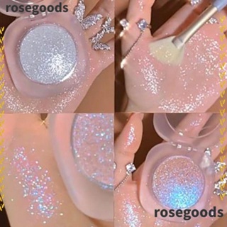 Rosegoods1 พาเลทเจลกลิตเตอร์ ไฮไลท์คอนทัวร์ สําหรับแต่งหน้า