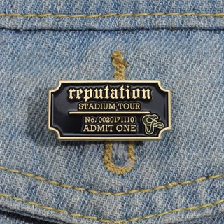 Taylor Swift เข็มกลัดโลหะ รูปอัลบั้มเพลง สําหรับตกแต่งเสื้อผ้า เทศกาล