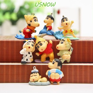 Usnow ตุ๊กตาฟิกเกอร์ การ์ตูนชินจัง ขนาดเล็ก สําหรับเด็ก