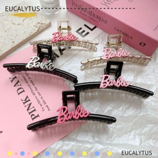 Eutus กิ๊บติดผมอะคริลิค ลายตัวอักษร Barbie Kawaii ของขวัญ สําหรับผู้หญิง