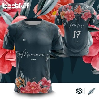 เสื้อยืด พิมพ์ลาย Ford Sublimation Interlock Jersey Flora 3 มิติ ไซซ์ XS-3XL