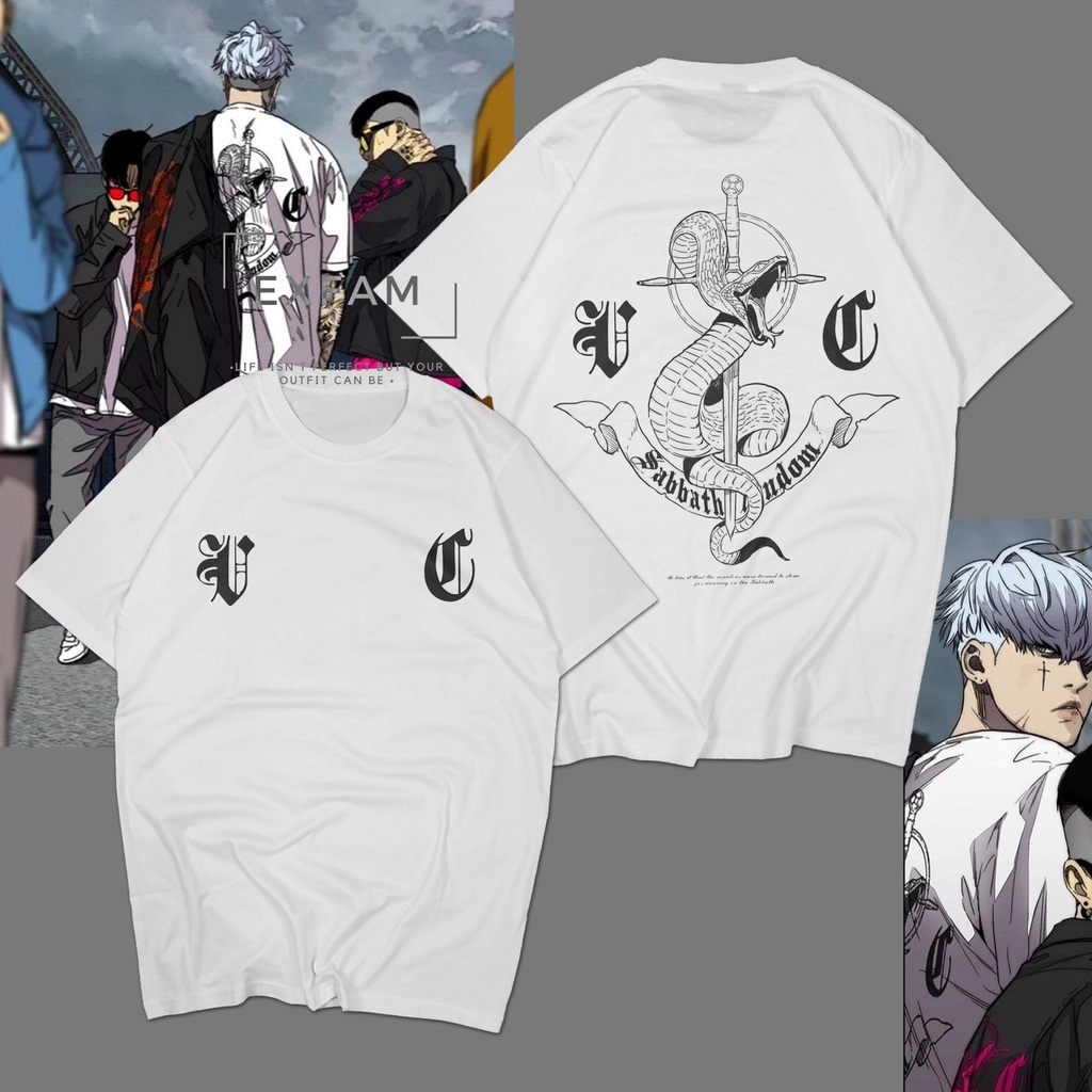 เสื้อเลือกตั้ง เสื้อยืด ลายการ์ตูน Sabbath Crew Wind Breaker