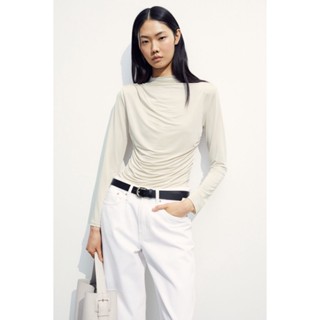 H&amp;M  Woman Draped turtleneck top 1205396_1