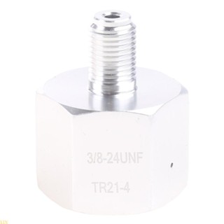 Cylinder CO2 Trapezoidal Thread Adapter Connector TR21-4 Convert to 3/8UNF-24