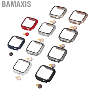 Bamaxis Watch Screen Protector Case  Hard PC Bump Resistant Lightweight  for Series 7 41mm