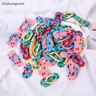 Shakangcool ใหม่ ฟิกเกอร์รองเท้าชายหาดน่ารัก แบบนิ่ม ขนาดเล็ก สําหรับทําเครื่องประดับ 10 ชิ้น SGL