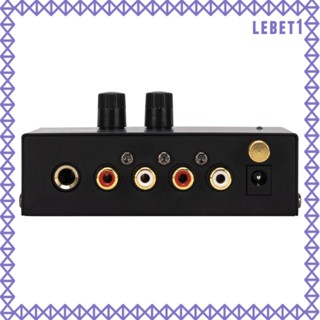 [Lebet] Phono Preamp DC 12V พรีแอมป์แผ่นเสียง สําหรับลําโพงคอมพิวเตอร์