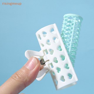 [risingmeup] ลูกกลิ้งดัดผม ไร้ความร้อน ใช้งานง่าย DIY สําหรับจัดแต่งทรงผม 3 ชิ้น