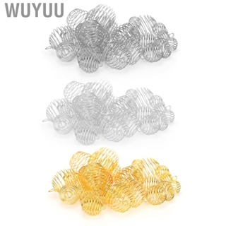 Wuyuu Metal Hair Braiding Rings Spring Dreadlocks Decorations Accessory For