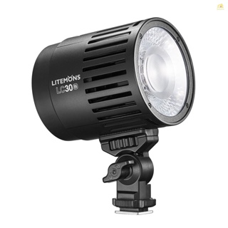 Banana_pie Godox LC30Bi Litemons โคมไฟ LED 38W 3200K-6500K หรี่แสงได้ 11 FX CRI95+ TLCI96+ f