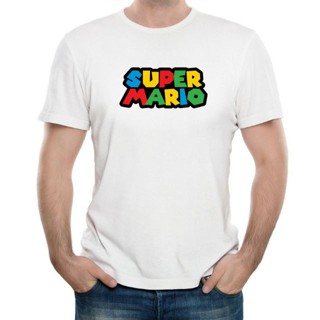 Super Mario Games Wording Tshirt