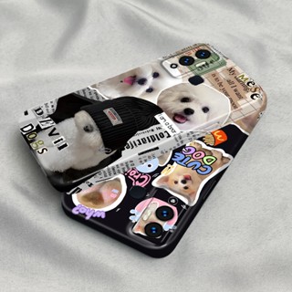 เคสโทรศัพท์มือถือ PC แข็ง ปิดด้านหลัง เนื้อเงา ลาย TECNO Pova Neo Big headed Corgi สําหรับ Infinix Hot 12 Play Hot 10 Play 11 9 Note 12 Smart 6