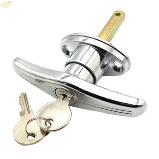 【VARSTR】Lock Mechanisms Coded Lock Door Lock T Handle Rear T-Shaped Zinc Alloy