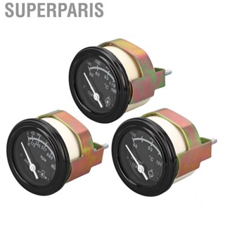 Superparis Engine Gauge  Sturdy Generator Meter Compact Pointer Type Accurate Good Contact DC24V for Replacement