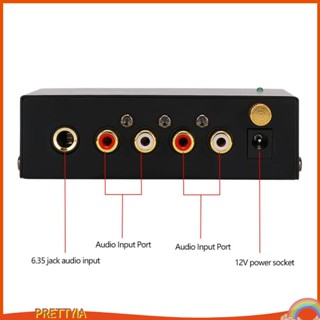 [PrettyiaTH] พรีแอมป์เครื่องเล่นแผ่นเสียงสเตอริโอ PP400 DC 12V RCA เอาท์พุต ขนาดเล็ก แบบพกพา อุปกรณ์เสริม สําหรับอะไหล่สํารอง