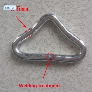 [szsirui] อะไหล่หัวเข็มขัด ทรงสามเหลี่ยม แบบเปลี่ยน สําหรับแทรมโพลีน 10 ชิ้น