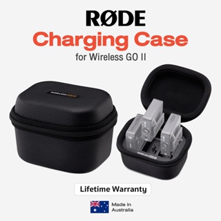 Rode® Charging Case for Wireless GO II เคสชาร์จไฟ สำหรับไมค์ไวเลส รุ่น Wireless GO II มีไฟแสดงสถานะ เพิ่มไฟให้ใช้งานได้ยาว 21 ชม. ** Made in Australia **