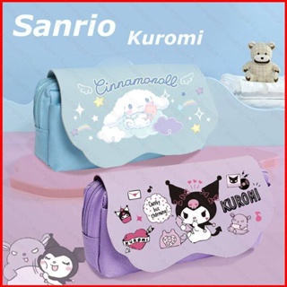 Yb1 Sanrio Kuromi Pochacco Cinnamon กระเป๋าดินสอ เครื่องเขียน ความจุขนาดใหญ่ BY1