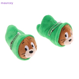 Maurcey Mouse Caterpillar พวงกุญแจ จี้ตุ๊กตาการ์ตูน Jerry แบบนิ่ม สําหรับตกแต่งกระเป๋าเป้สะพายหลัง รถยนต์ ของขวัญเด็ก