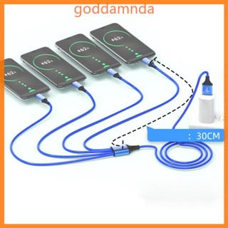 Godd สายชาร์จ USB 200 ซม. สําหรับอุปกรณ์ Micro USB พาวเวอร์ซัพพลาย สายชาร์จ สําหรับโฮมออฟฟิศ และนักเดินทาง