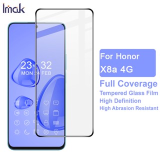 Original Imak Honor X8A 4G กระจกนิรภัย กาวเต็ม ฟิล์มกันรอยหน้าจอ