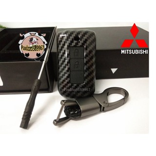 เคสรีโมตกุญแจรถยนต์  Mitsubishi มิสซูบิชิ รุ่น Triton / Mirage / Pajero sport / Xpander 2ปุ่ม (No.2*)