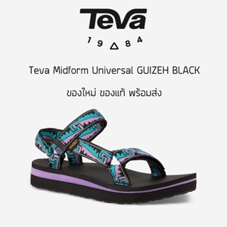 รองเท้าแตะรัดส้น TEVA Midform Universal Women - GUIZEH BLACK รองเท้า Outdoor ของแท้ พร้อมส่ง