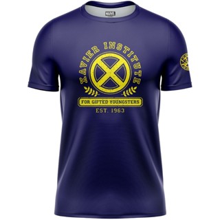 (ไทยรัน) เสื้อออกกำลังกาย เสื้อวิ่ง เสื้อกีฬา เสื้อ X-men Xavier Institute