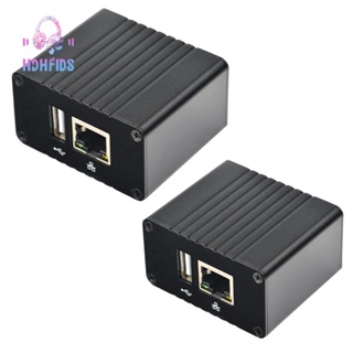 บอร์ดทดลอง NanoPi NEO + ฮีทซิงค์ + เคสโลหะ Allwinner H3 Quad Core RAM Openwrt/LEDE