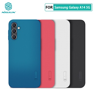 เคส Samsung A14 4G Nillkin Frosted Shield พีซีฮาร์ดปกหลังเคสสำหรับ Samsung Galaxy A14 5G