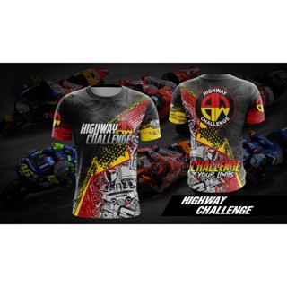 เสื้อกีฬาแขนสั้น ลาย Extreme Highway Challange